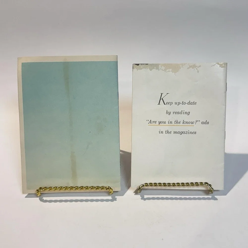 Kimberly Clark Corp 1946 1956 Vintage Paper Ephemera Pamphlets for Young Women